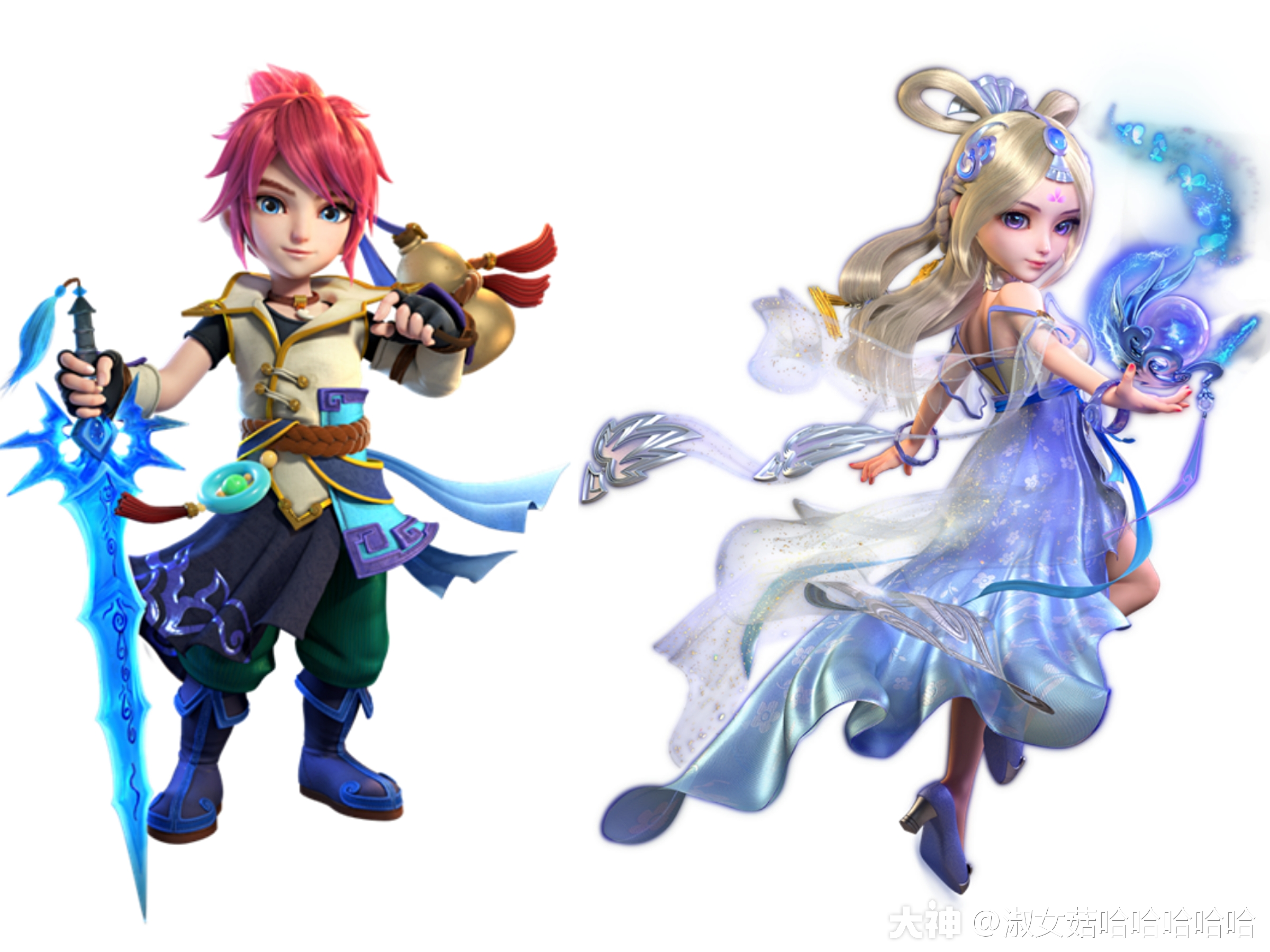 盘点梦幻情侣常用的角色】_梦幻西游手游 | 大神