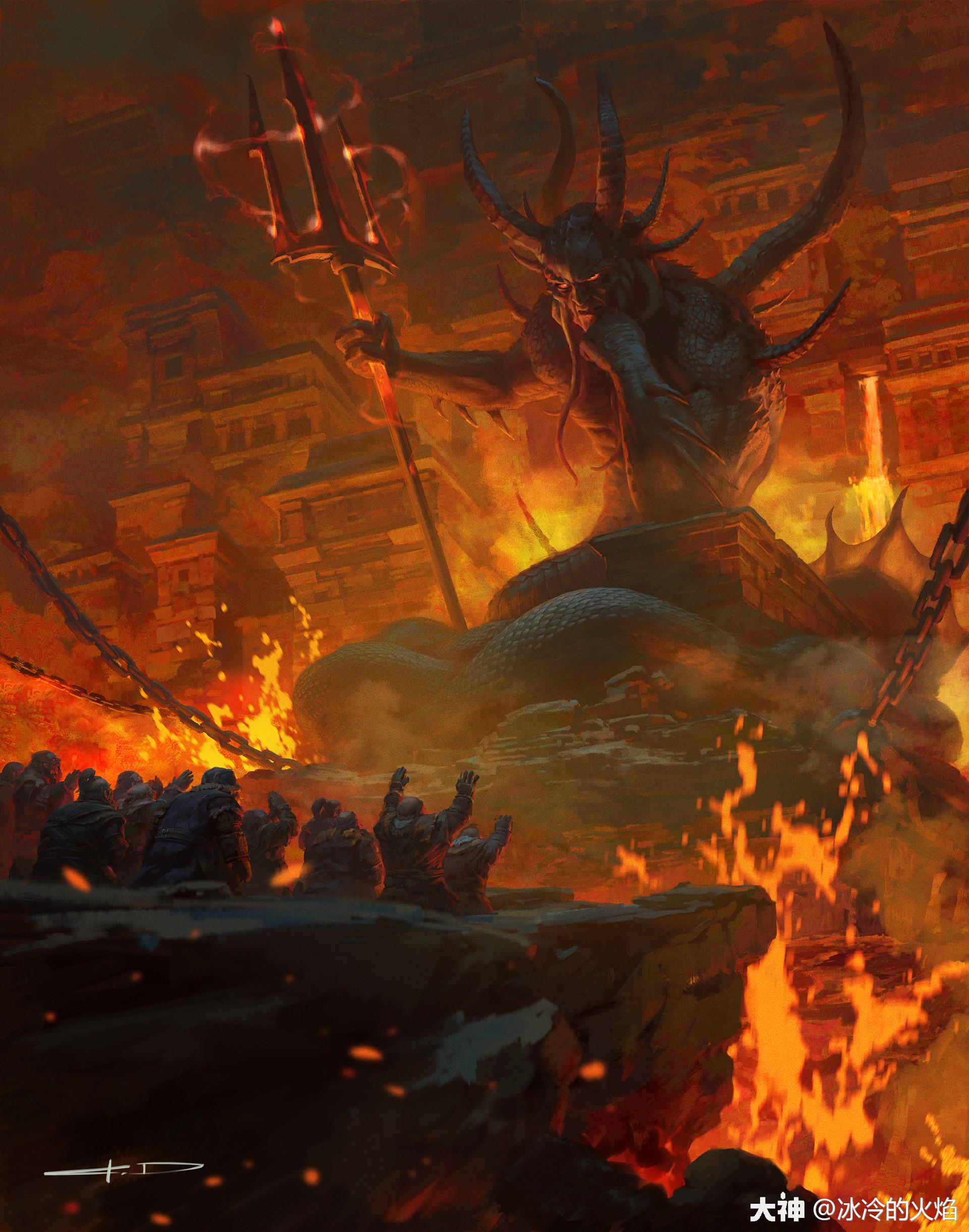 深度挖掘卡牌背后的故事42期:火焰的代行者——火妖