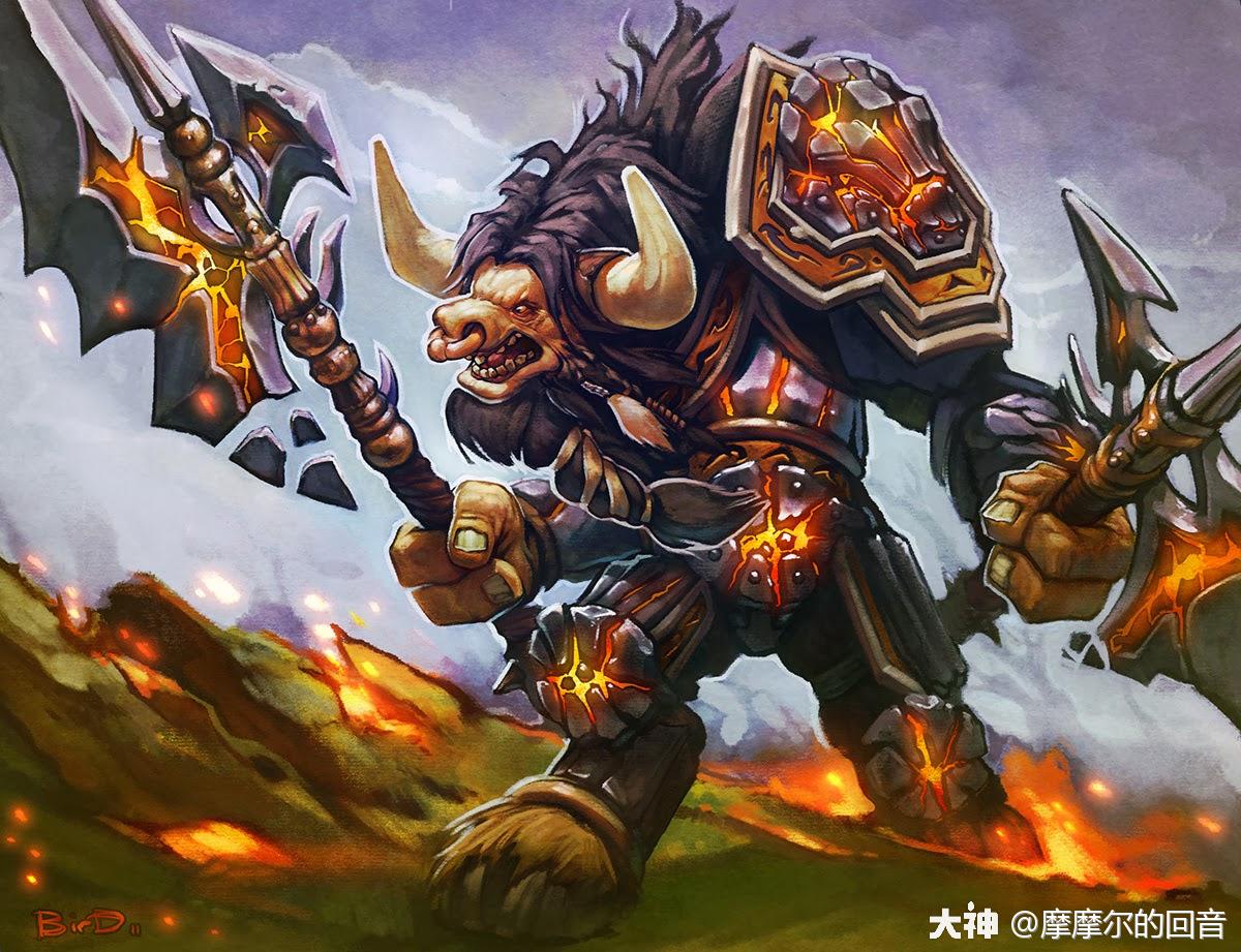 英雄之书忽略的角色牛头人塔加尔与白牛风之图腾