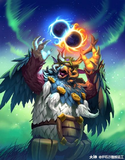 暗月马戏团德鲁伊橙卡基利艾露恩之眷的原画画师paulmafayon67