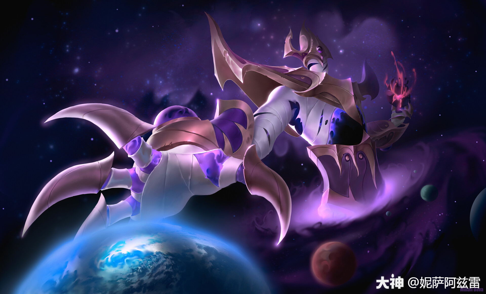 却依赖对方的帮助;她说纳鲁是迷途的同胞,说他们终会回到虚空的怀抱