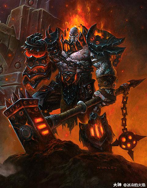 伊瑞尔是魔兽世界中少有的力量型美少女