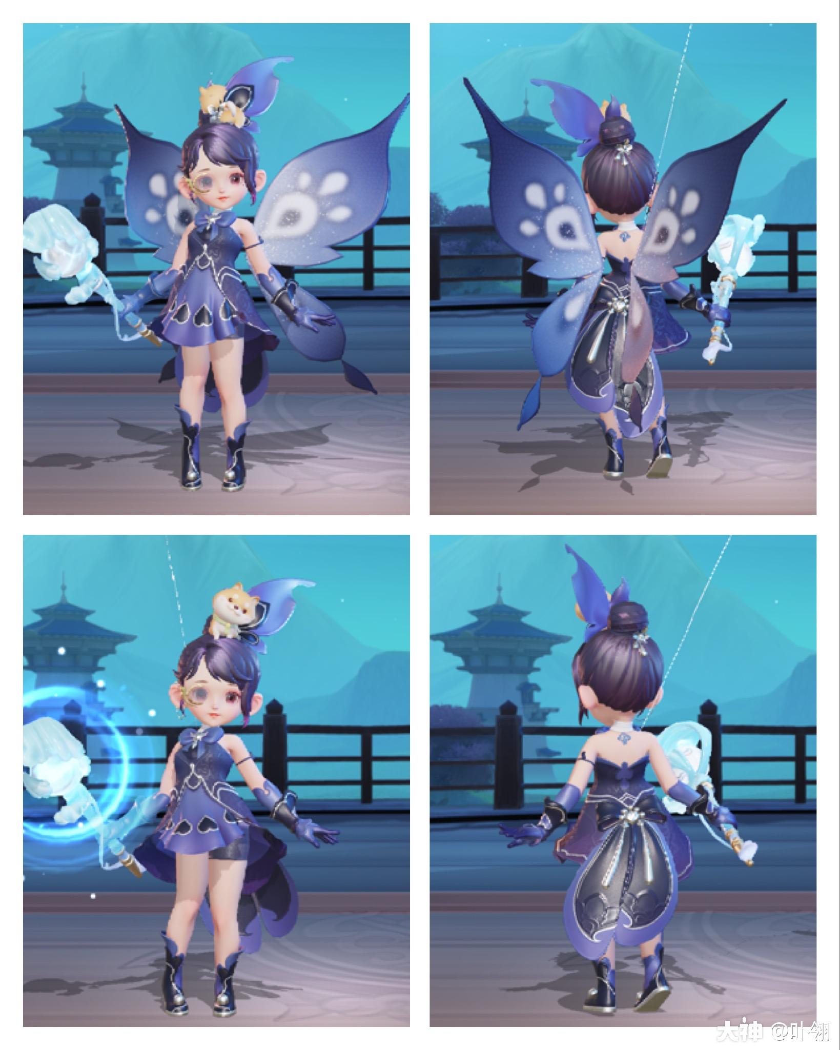 玄彩娥锦衣翅膀对比版图鉴