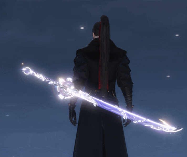 逆水寒109级封顶 碎梦武器外观展示【曹叡·朝之刀】:朝骋骛_逆水寒