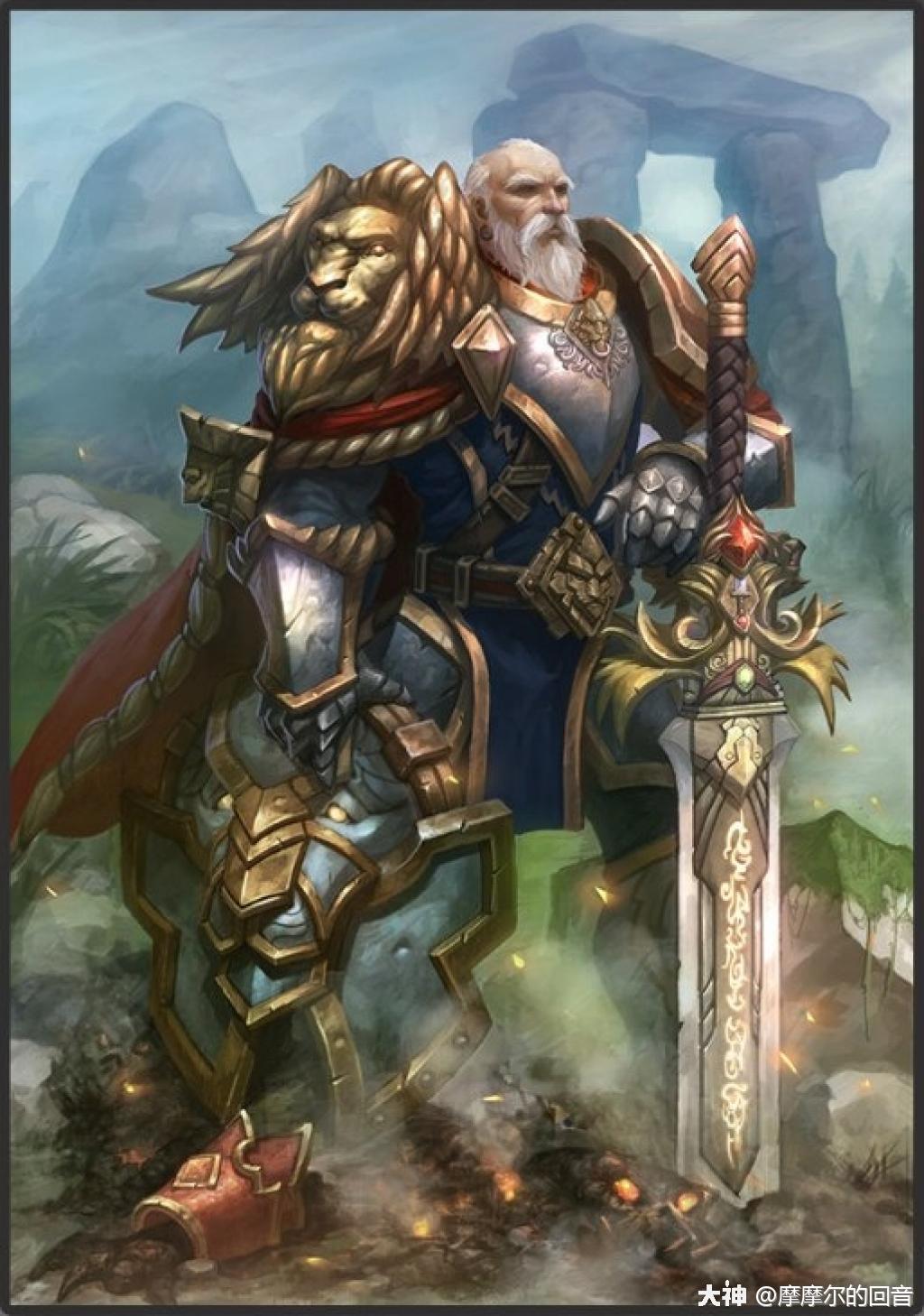 善良而公正的圣骑士,"洛萨之子"的统帅——图拉扬_炉石传说 | 大神