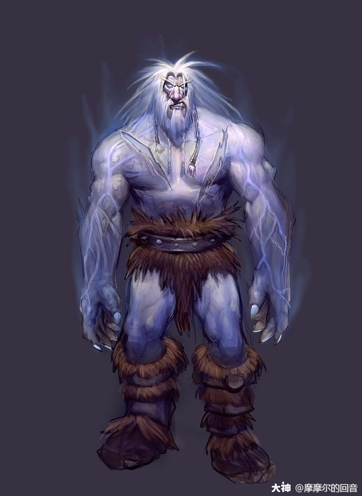 野蛮而好战将巫妖王视为正义的维库人