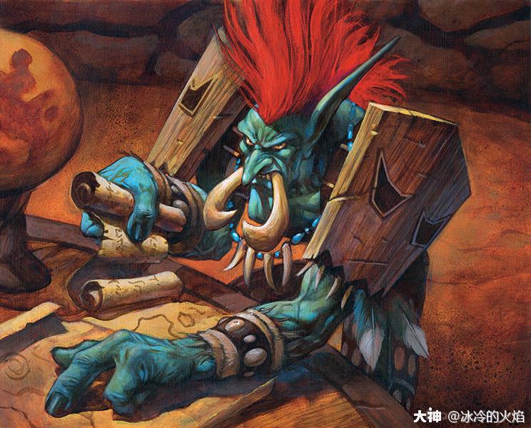 深度挖掘卡牌背后的故事82期徘徊于黑暗与光明之间暗影猎手沃金