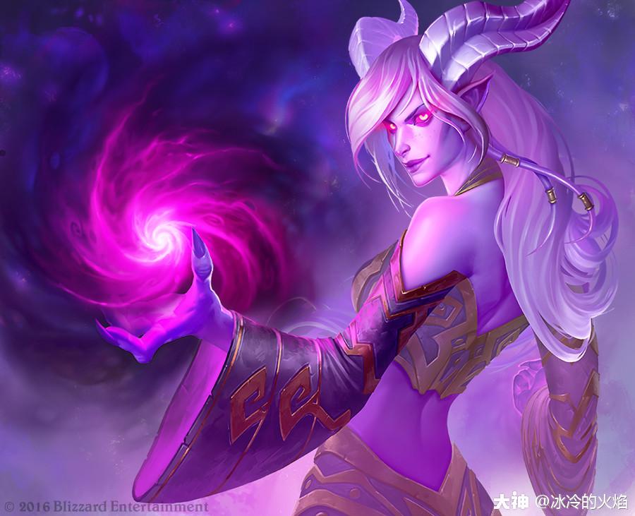 深度挖掘卡牌背后的故事87期:拥抱虚空的暗影牧师娜塔莉·塞林_大神