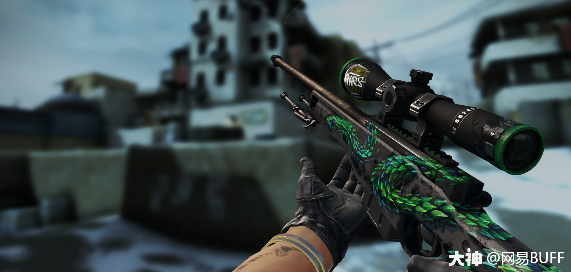 CSGO皮肤鉴赏：AWP | 树蝰_大神