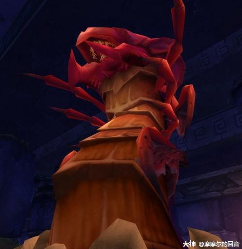 艾泽拉斯的千足怪冰虫沙虫熔岩虫