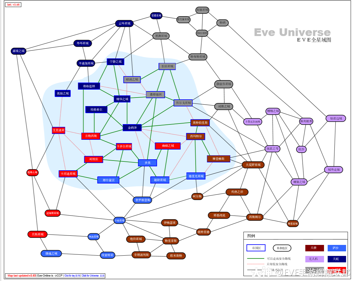 eve星系地图图片