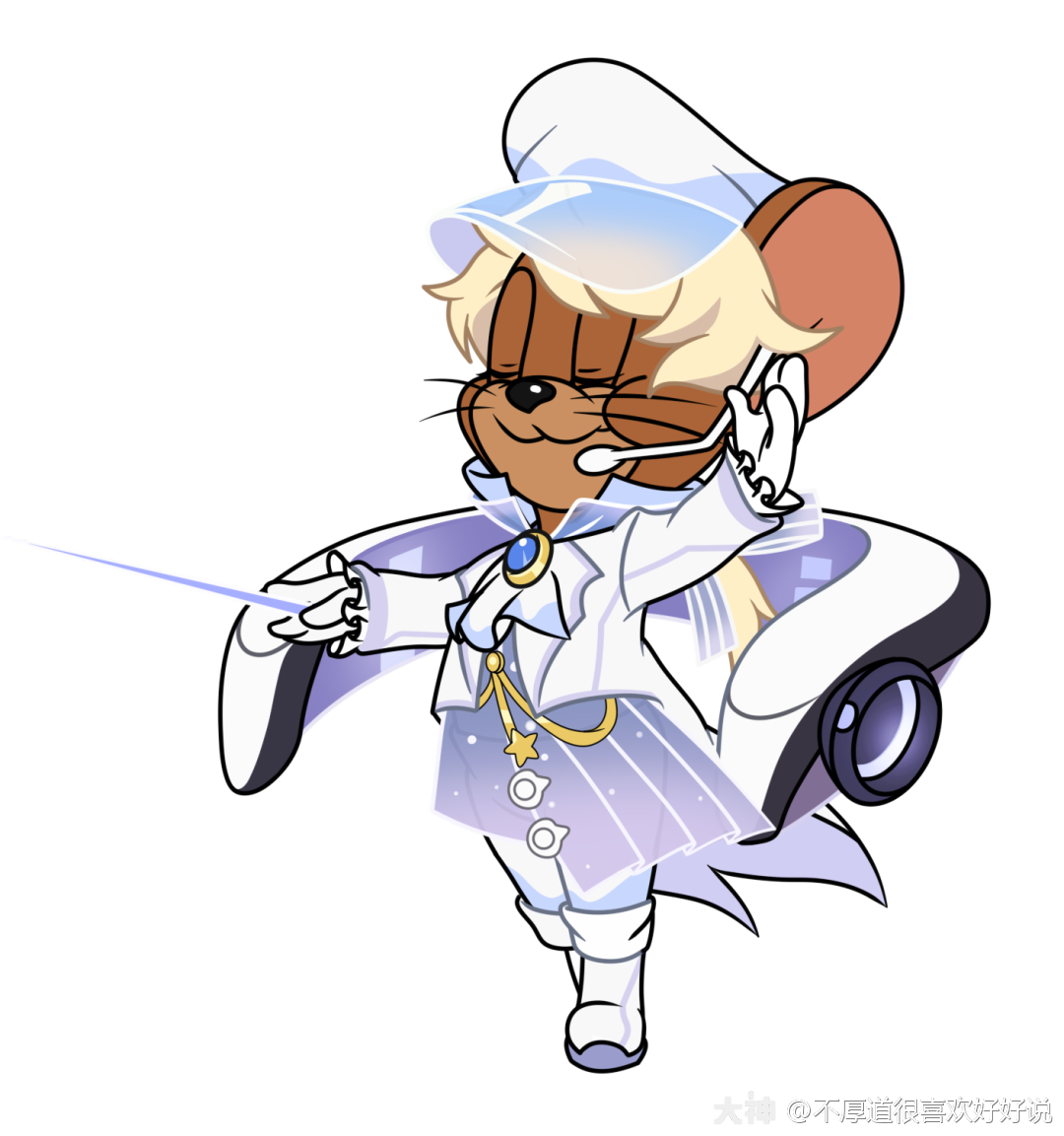 猫和老鼠手游历史上第一款只有sn,s品质的s皮肤将于明天登场,你们觉得