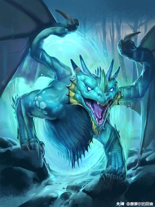 死亡之翼的血脉,灵翼龙族虚空龙_炉石传说 | 大神