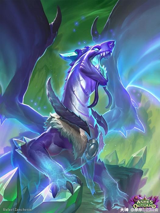 死亡之翼的血脉,灵翼龙族虚空龙_炉石传说 | 大神