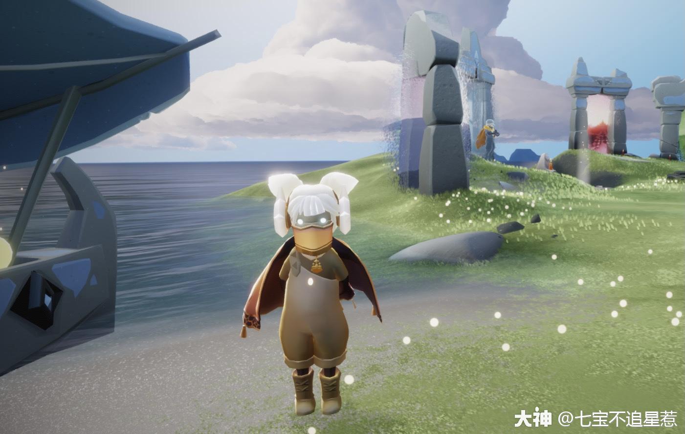 63复刻魔法季粗辫紫金挂坠斗篷黄纱面具穿搭测评