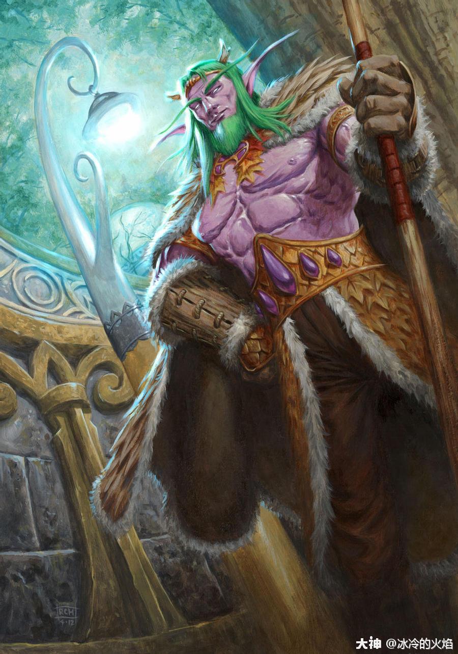 深度挖掘卡牌背后的故事105期:不情愿的英雄——加洛德·影歌_炉石