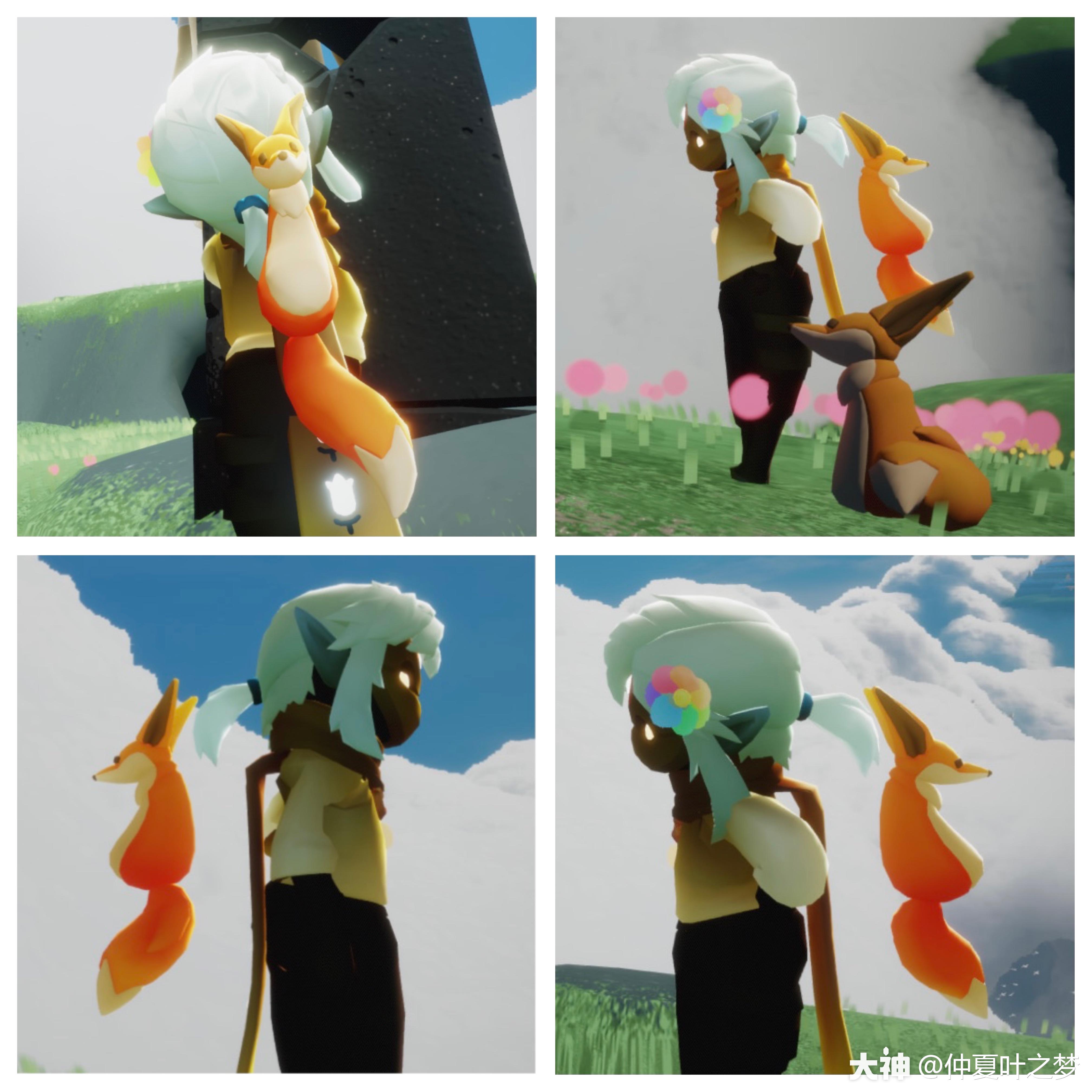 小王子季小狐狸背饰