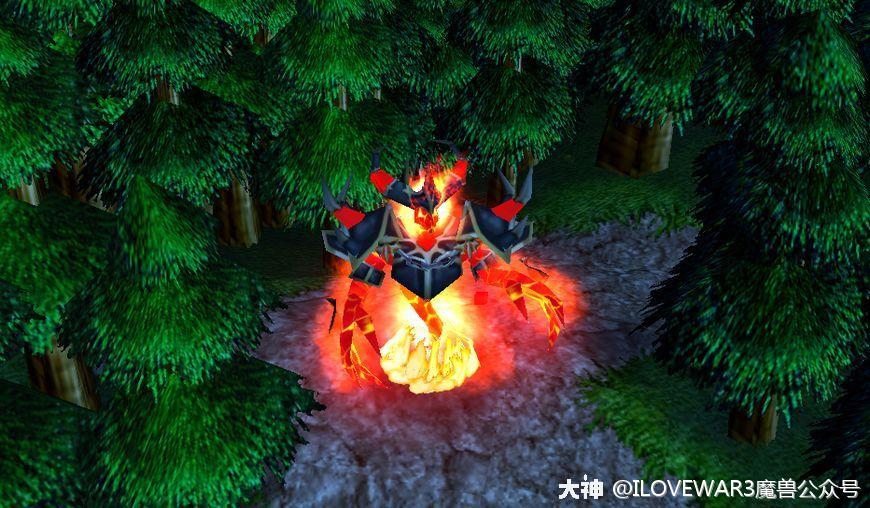 火魔是全魔兽最无特色最矛盾最垃圾的英雄逐个分析一下四个沙雕技能