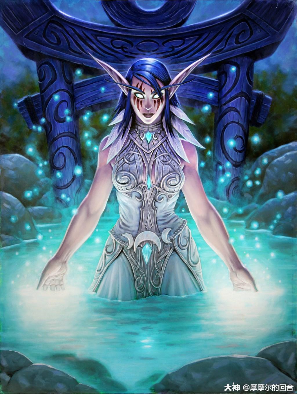 艾露恩神谕者的召唤与祈求——月神艾露恩_炉石传说 | 大神