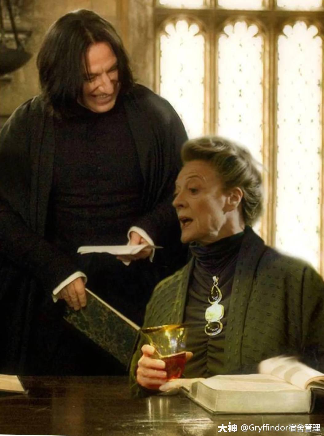 麦格教授不为人知的一面