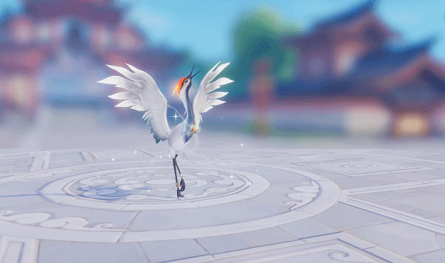 云游仙鹤』俊俊同款坐骑【云游仙鹤】飘逸来袭_梦幻西游三维版 | 大神