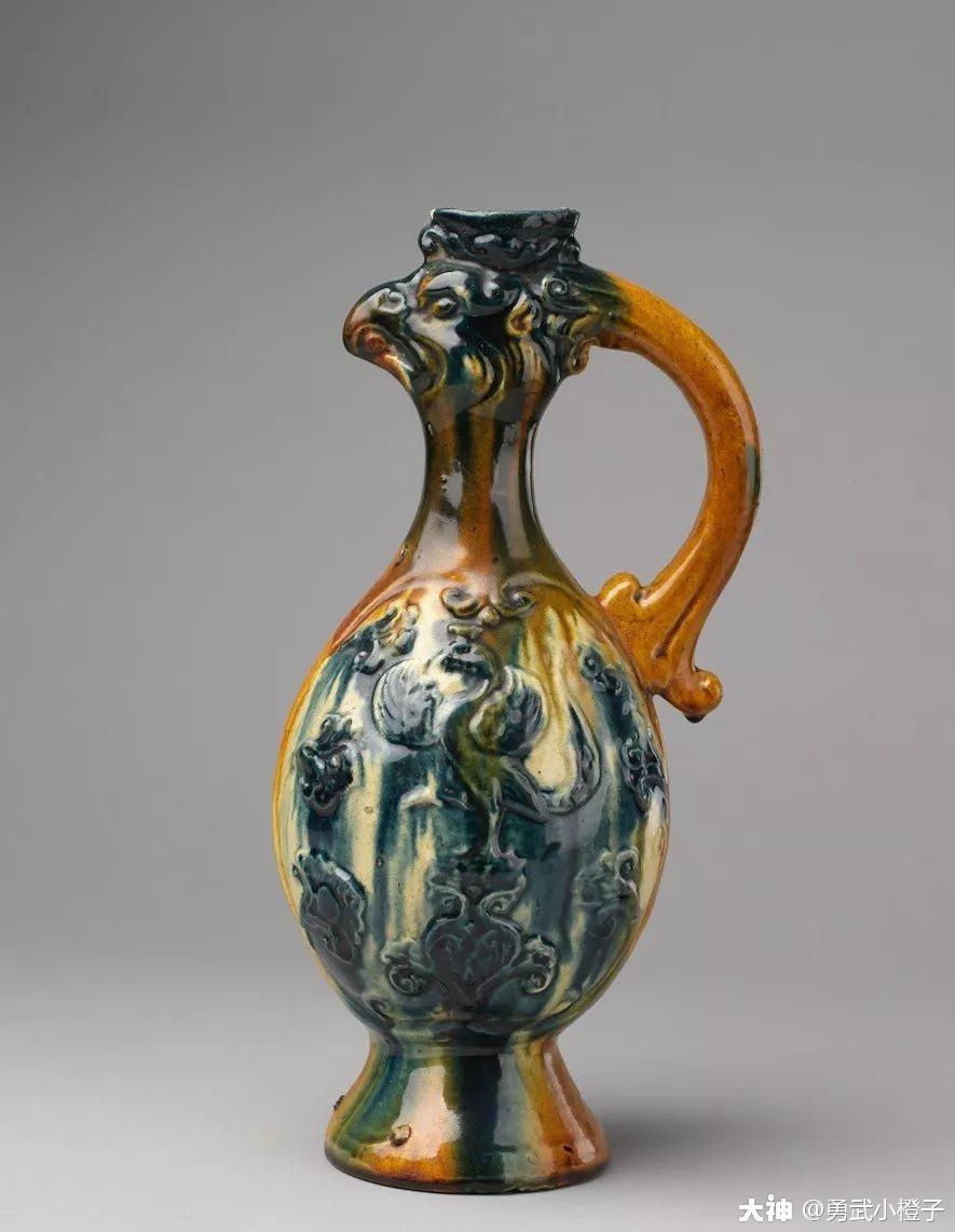 十二时辰文物三彩凤头壶篇