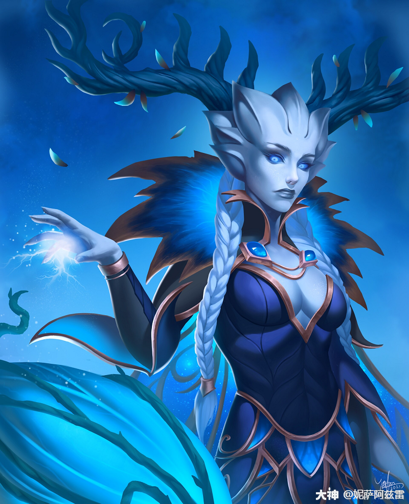 除了永恒者这一身份之外,寒冬女王还有个身份是艾露恩的姐姐.