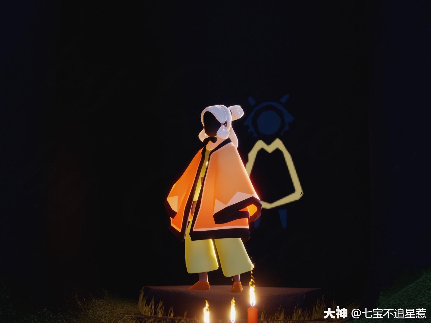 光遇国庆节节日复刻地中海发型老爷爷面具黑领结穿搭指南