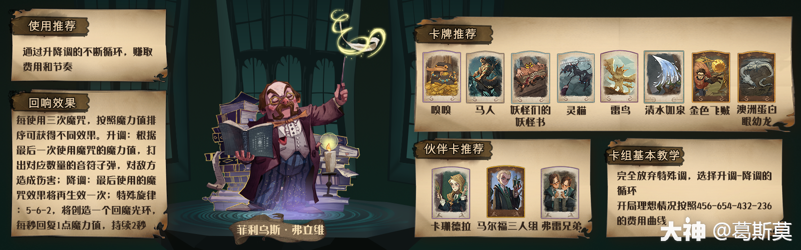 菲利乌斯·弗立维回响卡组推荐】各位巫师小伙伴们好呀_哈利波特魔法觉醒 | 大神