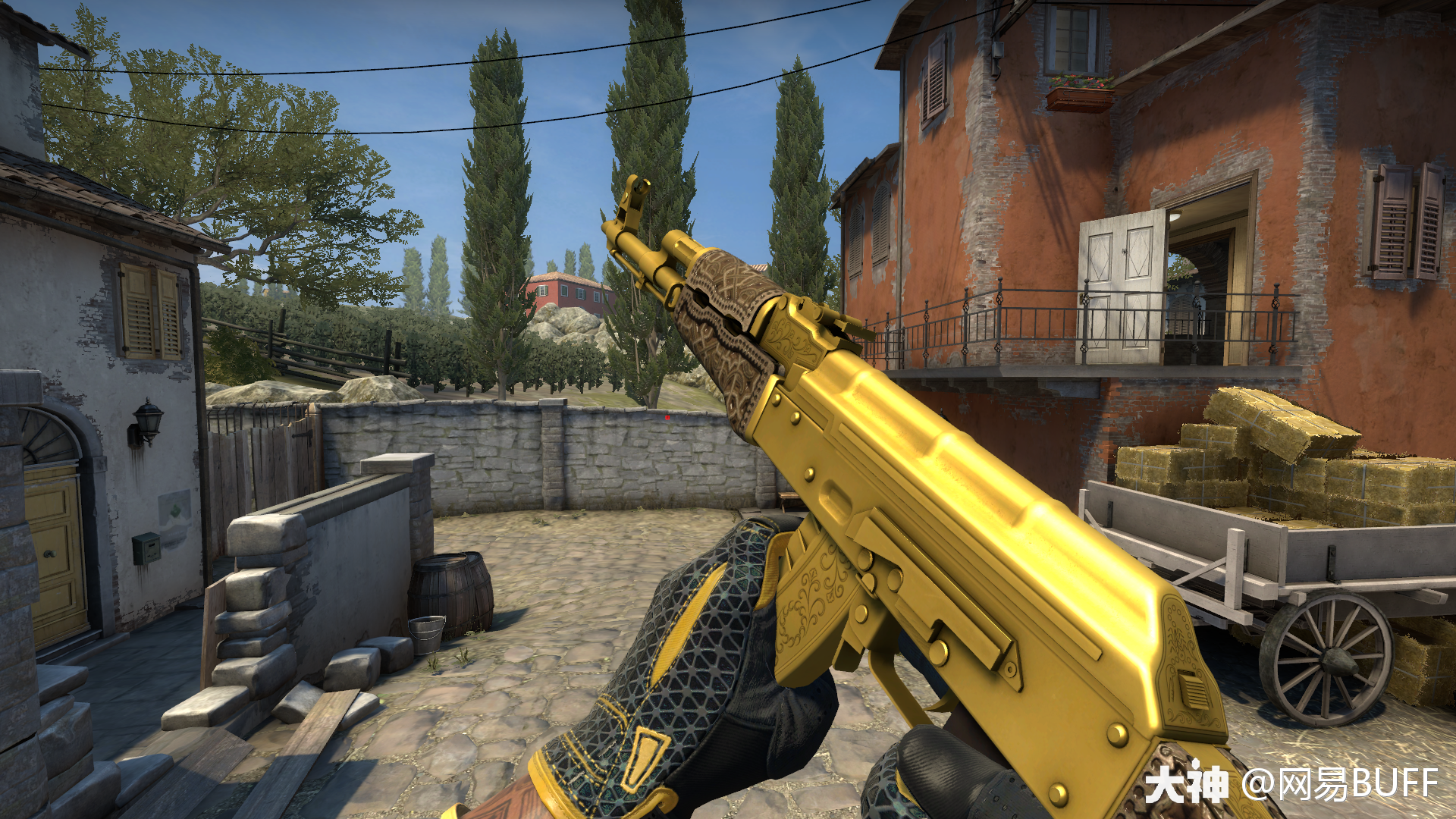 皮肤鉴赏ak47黄金藤蔓