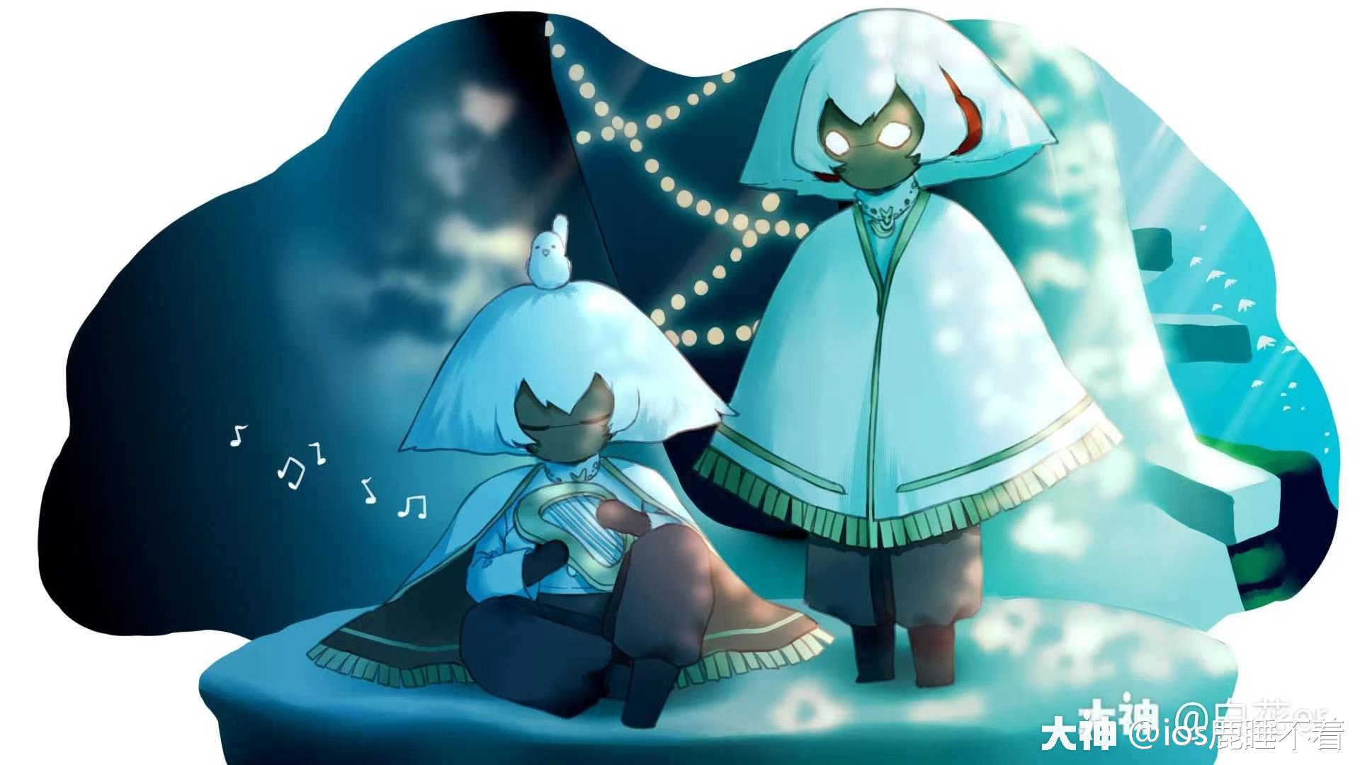 光遇全身向画作