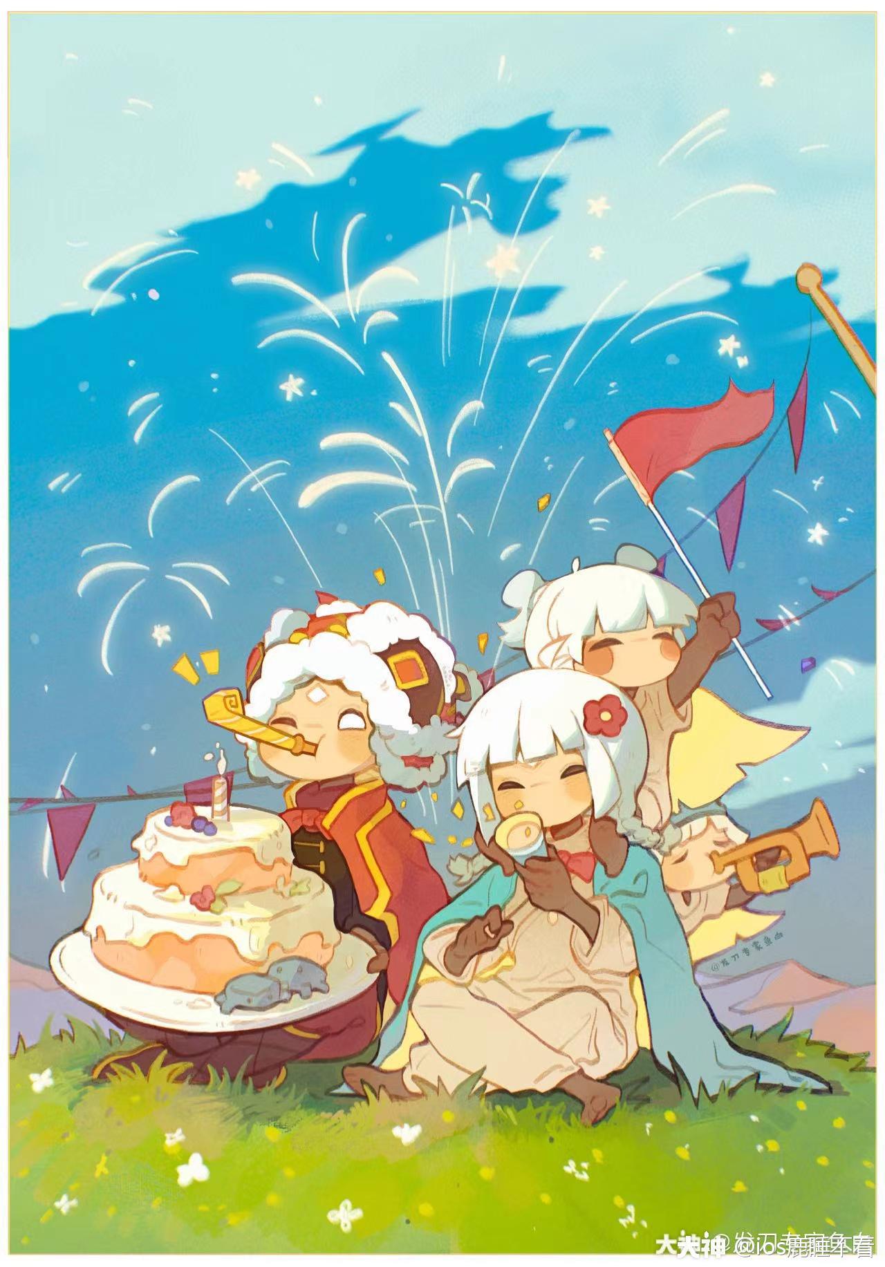 鹿鹿的话:哇塞,好棒大神用户 @光遇同人大树屋 的