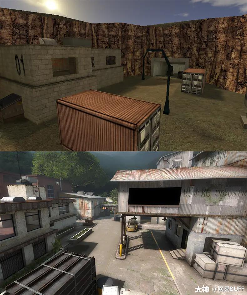其实老玩家对这张地图一定不陌生,这张地图是cs最古老的地图之一,距今