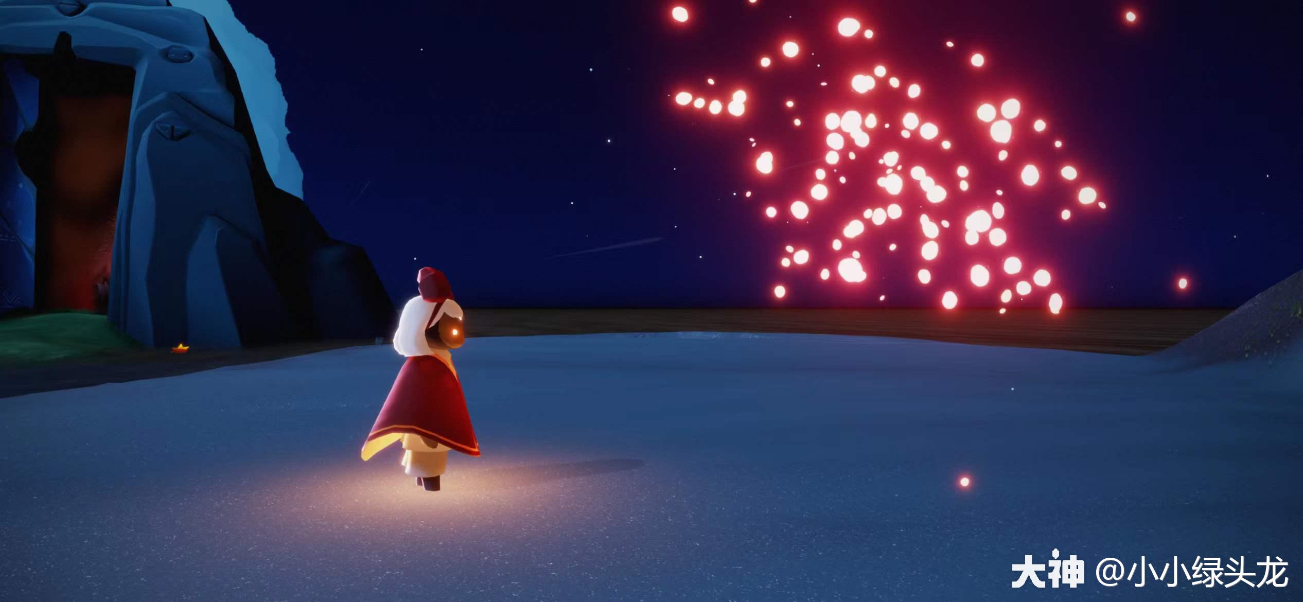 归属季图鉴—撒礼花动作