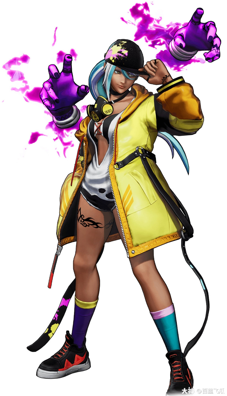 拳皇15》官方女性角色人设图_大神