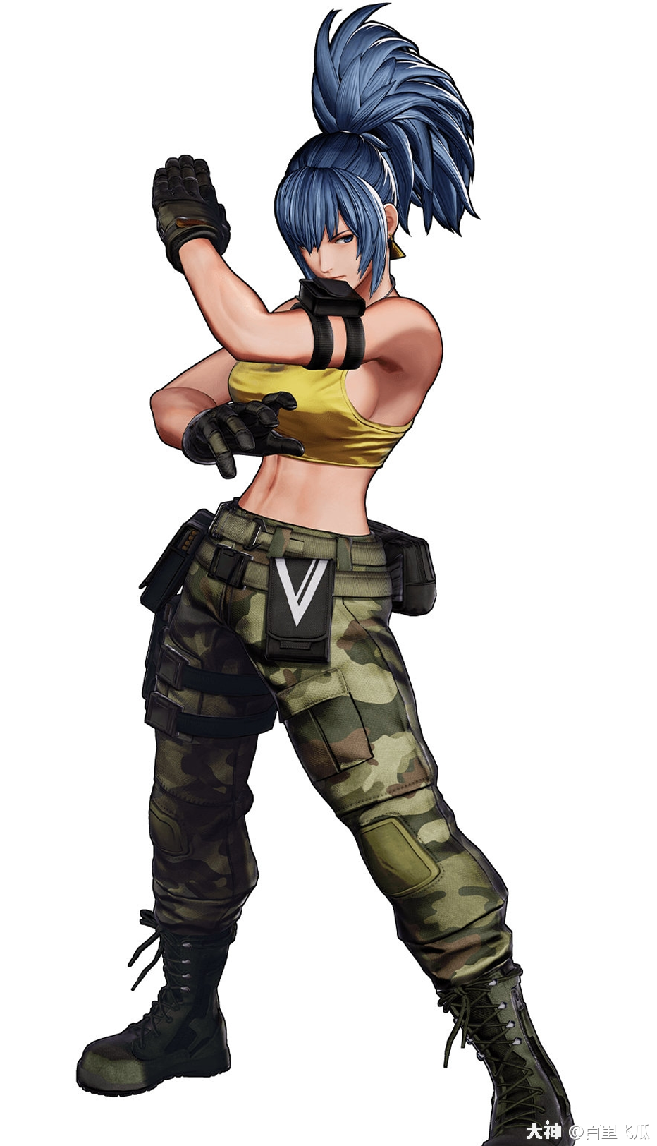 拳皇15官方女性角色人设图