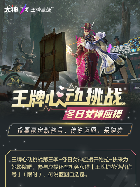 王牌冬日女神心动海选阶段结束啦 王牌竞速 大神 王牌冬日女神心动海选阶段结束啦 王牌竞速 大神