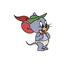 猫和老鼠##动作展示#泰菲家族中最为灵巧的罗宾汉泰菲不仅身形灵敏