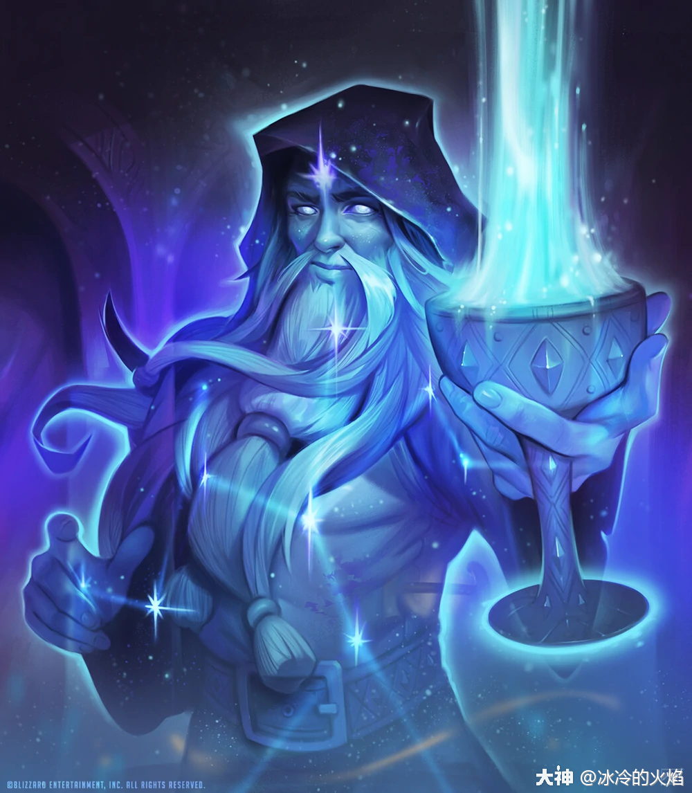 深度挖掘卡牌背后的故事124期 观察者奥尔加隆 炉石传说 大神