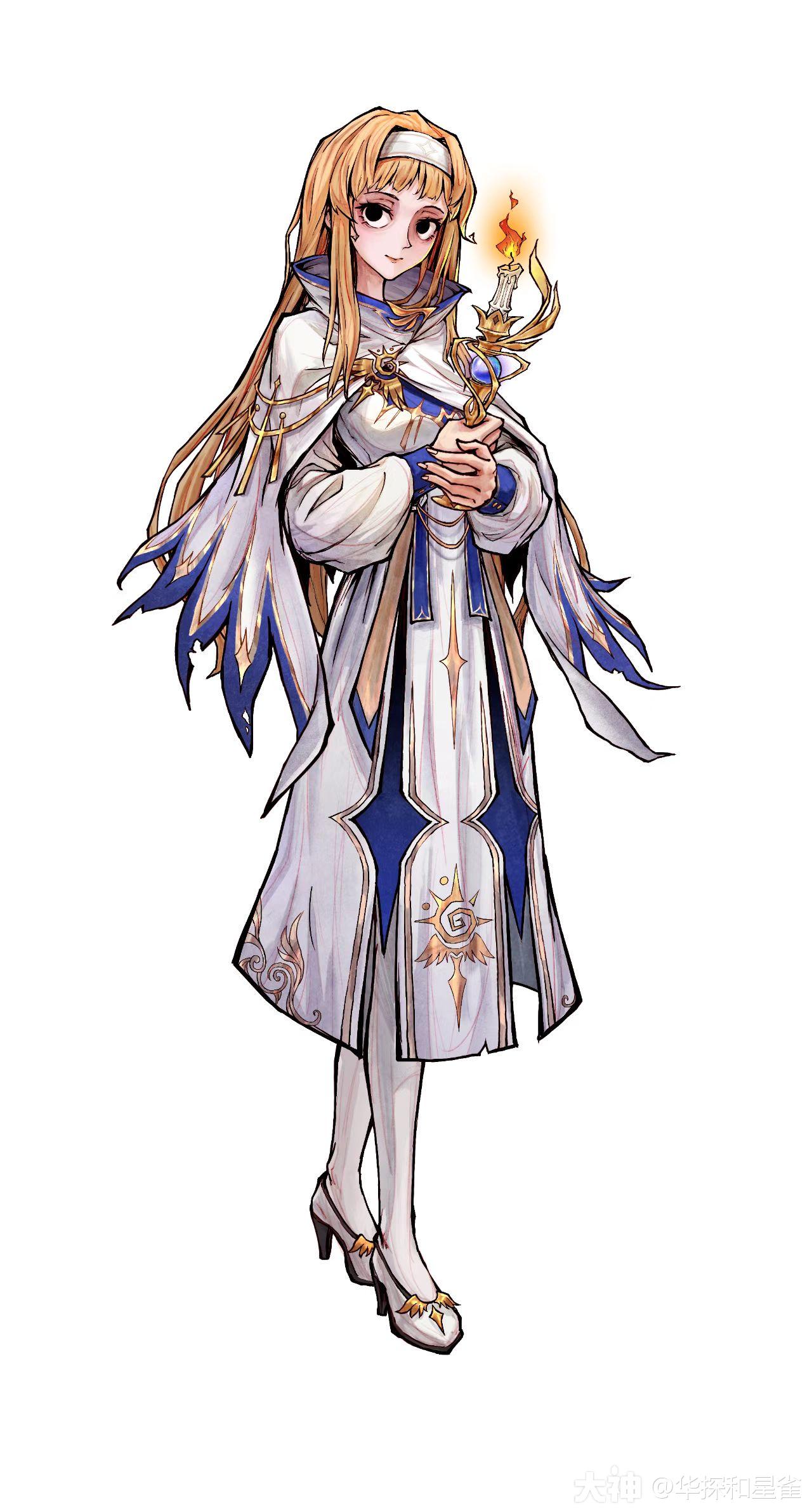 角色介绍纯白之女