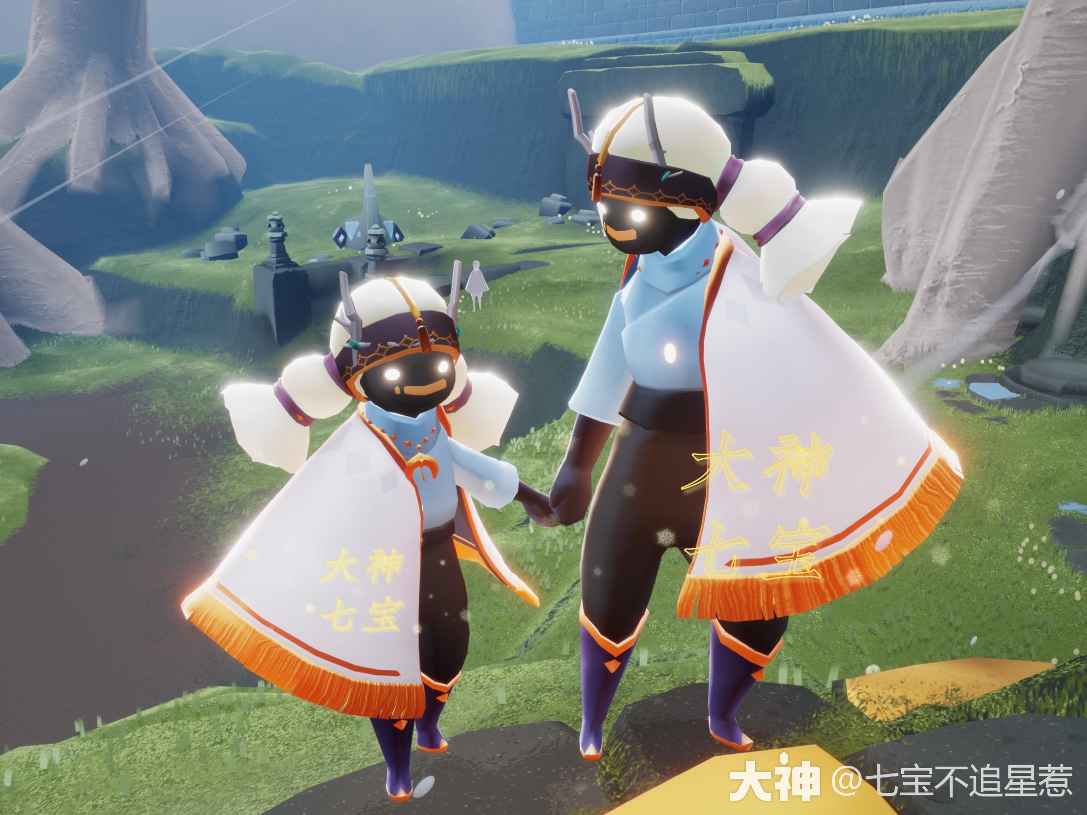 4.21光遇复刻粗辫发型,金紫斗篷,金色面纱穿搭指南_光·遇 | 大神