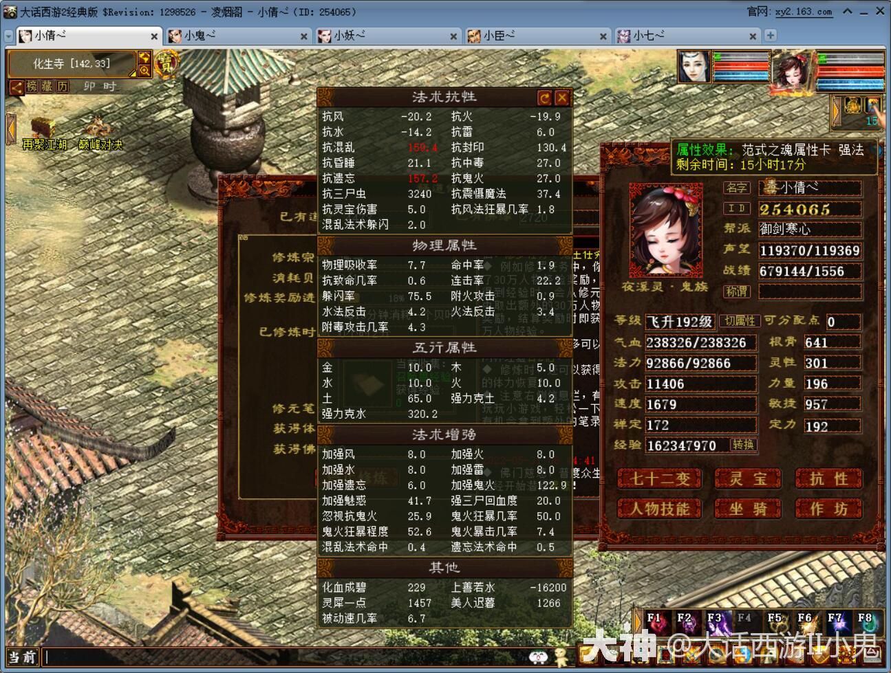 女鬼鬼火 魅惑玩法_大话西游2 大神