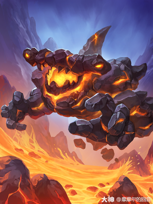 萨弗隆的烈焰使者——熔岩元素_炉石传说 | 大神