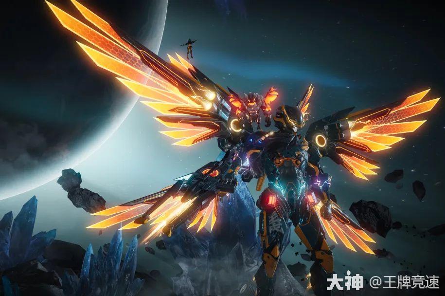 在深空宇宙的激烈斗争中,身披制裁者机甲的勇士在关键时刻完成最终