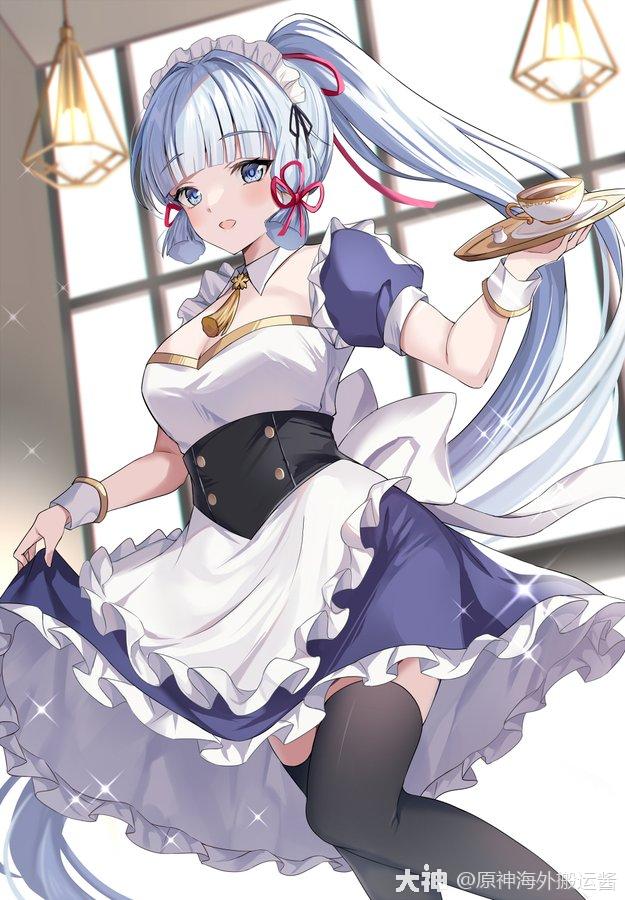 绫香酱 via@ harimoji原神同人_原神 | 大神