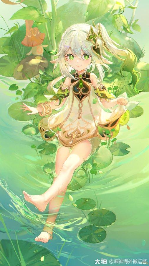 绿意 via@ atdan86 原神同人_原神 | 大神