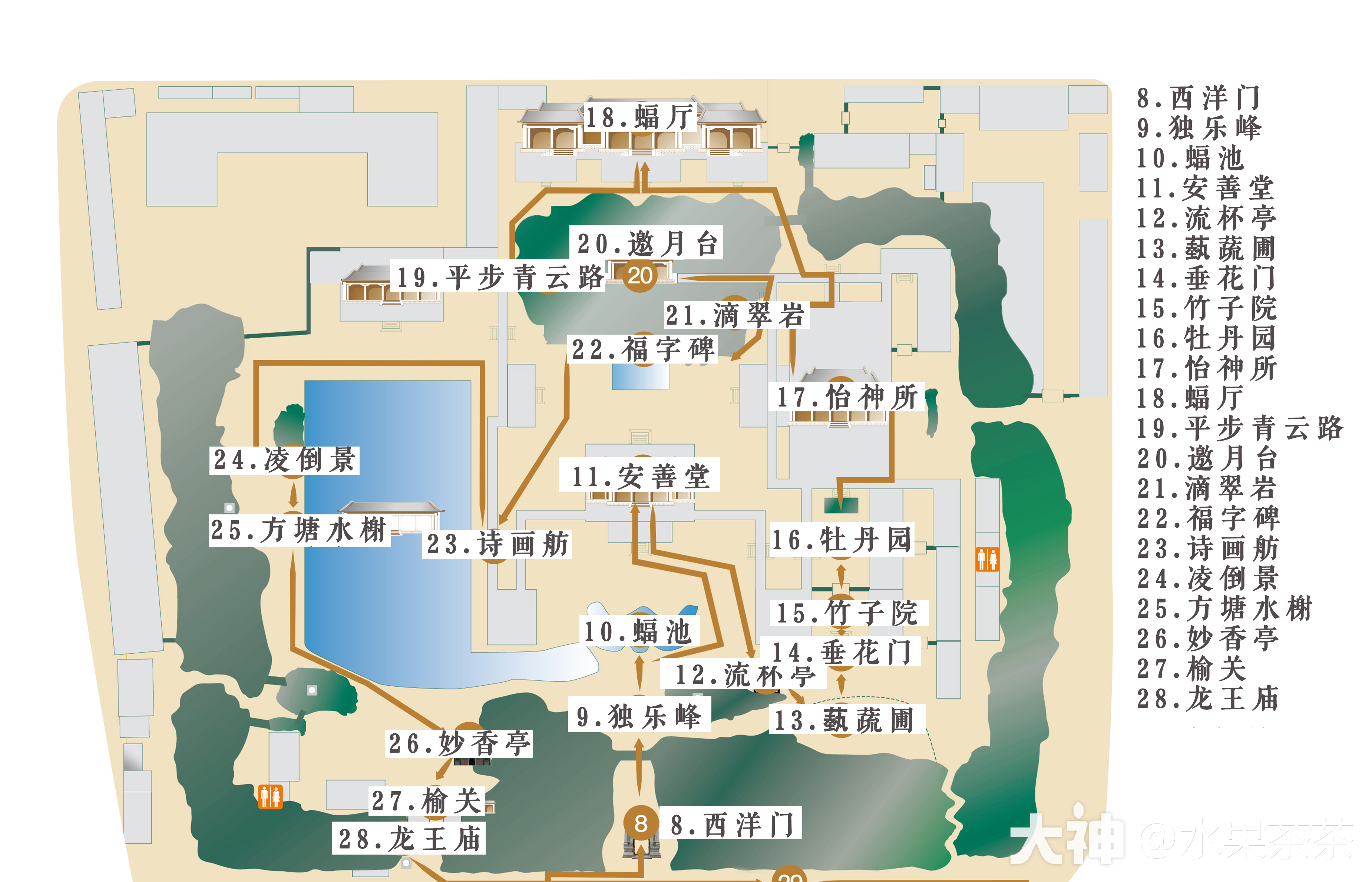 正在复刻中的【恭王府花园】.(每天更新中.