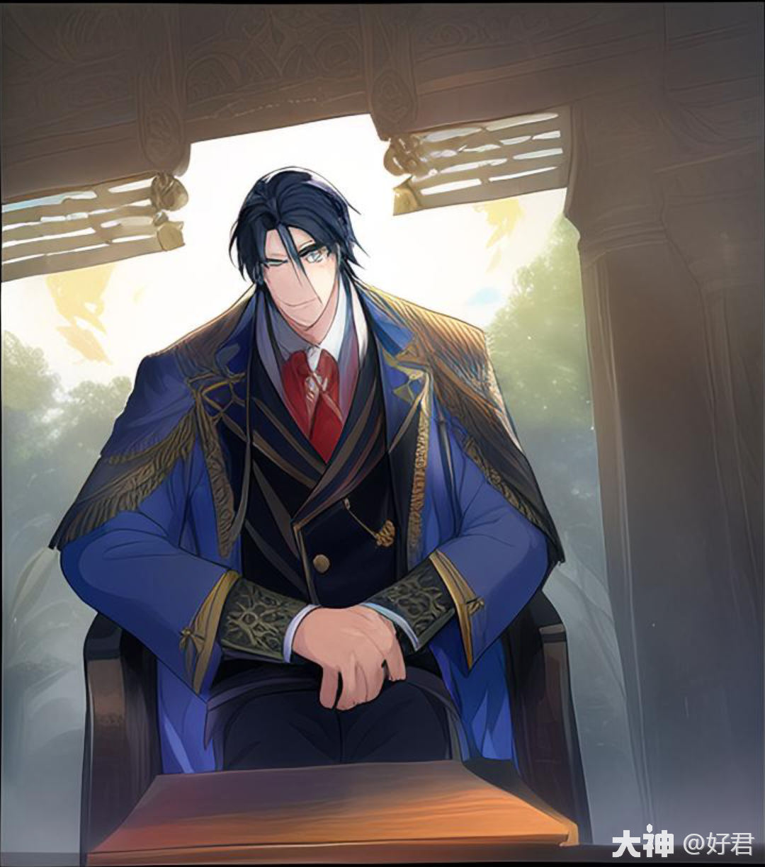 ai绘画最近很火,尝试放了几张武将,万万没想到_率土之滨 | 大神