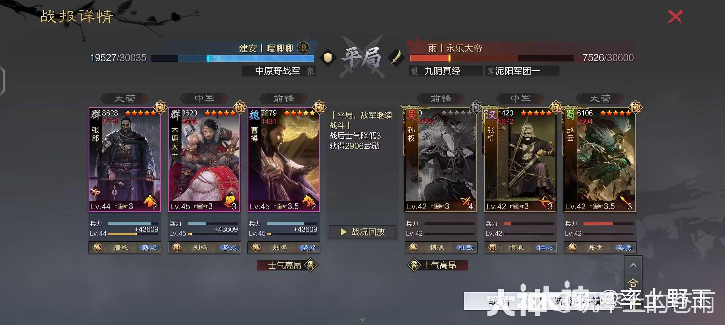 武将志——张郃,张郃玩法大全_率土之滨 | 大神