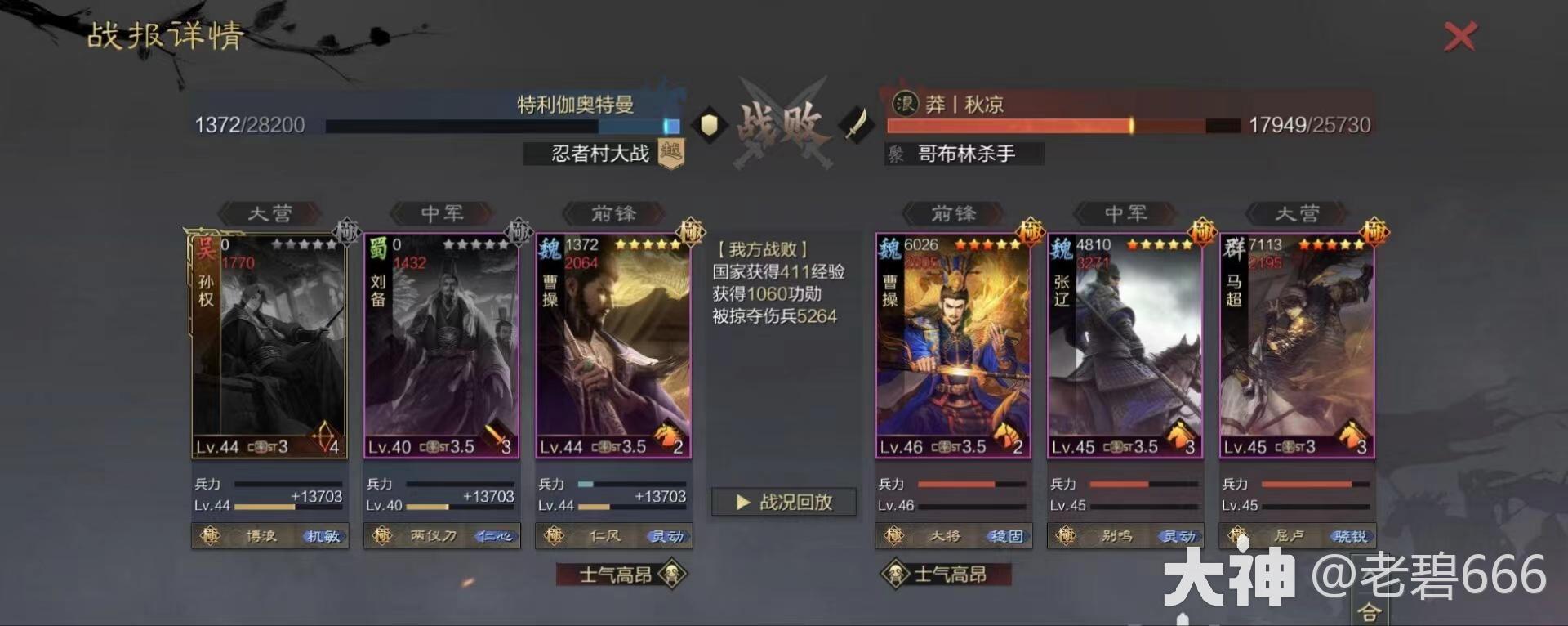 三皇VS张辽】问：曹操、孙权、刘备三皇，打得赢张辽队吗_率土之滨 | 大神